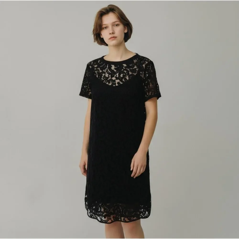 Michael Kors Black Lace Dress